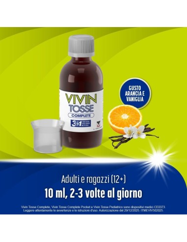 VIVIN TOSSE COMPLETE SCIROPPO PER TOSSE 150 ML