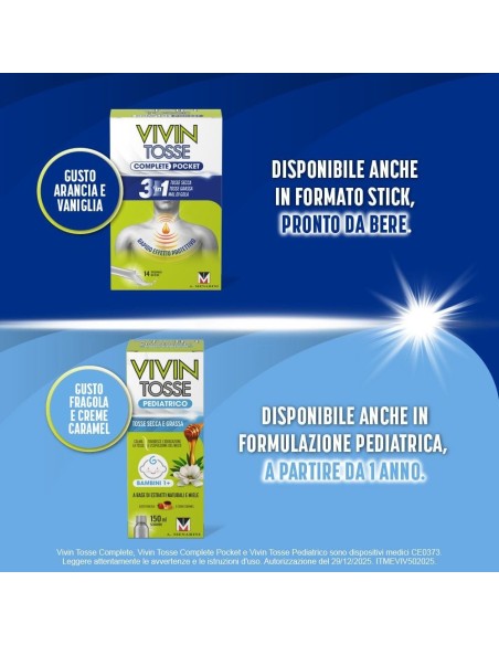 VIVIN TOSSE COMPLETE SCIROPPO PER TOSSE 150 ML