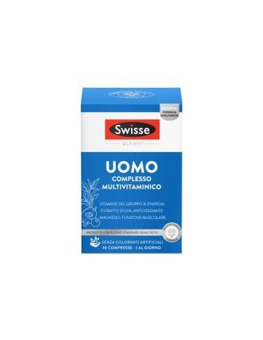 SWISSE MULTIVITAMINICO UOMO 30 COMPRESSE