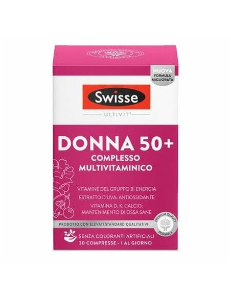 SWISSE MULTIVITAMINICO DONNA 50+ 30 COMPRESSE