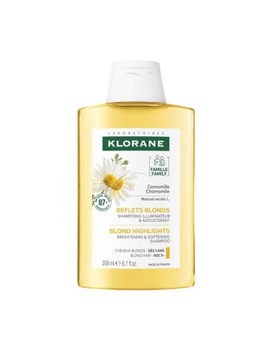 KLORANE SHAMPOO CAMOMILLA 200 ML