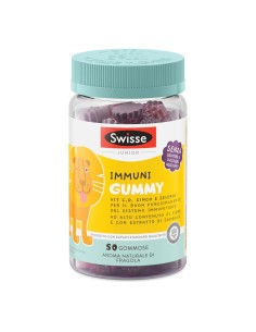 SWISSE JUNIOR IMMUNI GUMMY 50 PASTIGLIE GOMMOSE