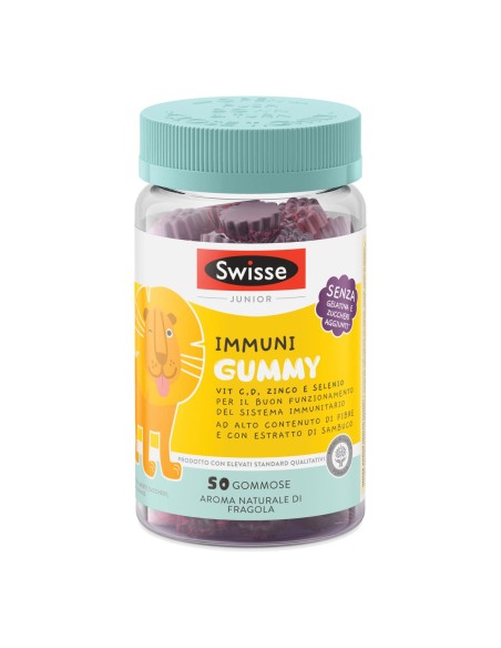 SWISSE JUNIOR IMMUNI GUMMY 50 PASTIGLIE GOMMOSE