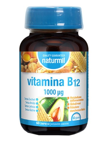 NATURMIL VITAMINA B12 1000 MCG 60 COMPRESSE