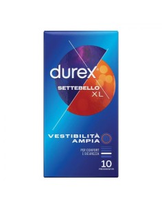 PROFILATTICO DUREX SETTEBELLO EXTRALARGE 10 PEZZI