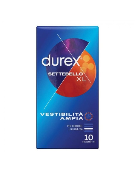 PROFILATTICO DUREX SETTEBELLO EXTRALARGE 10 PEZZI
