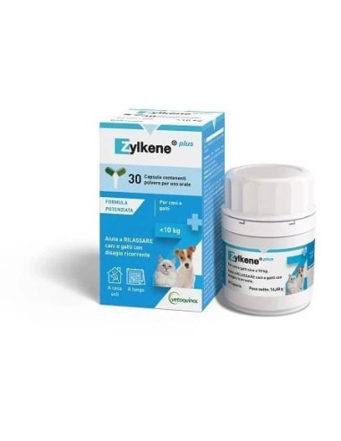 ZYLKENE PLUS CANI/GATTI 10 KG 30 CAPSULE