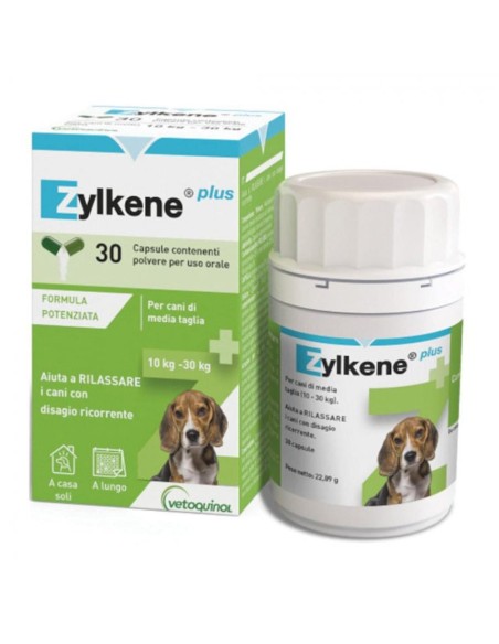 ZYLKENE PLUS CANI 10-30 KG 30 CAPSULE