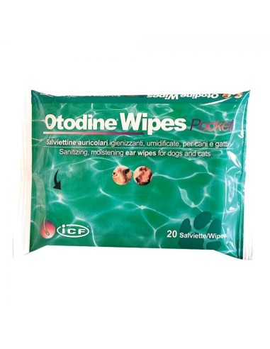 OTODINE WIPES POCKET 20 PEZZI