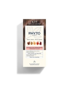 COLOR KIT 6,77 MARRONE CHIARO CAPPUCCINO LATTE RIVELATORE 50 ML + CREMA COLORANTE 50 ML + MASCHERA PROTETTIVA COLORE 12 ML + GUA