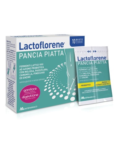 LACTOFLORENE PANCIA PIATTA 10 BUSTINE