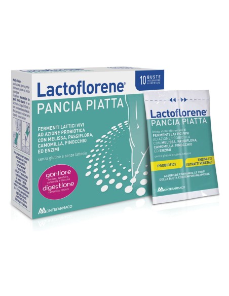 LACTOFLORENE PANCIA PIATTA 10 BUSTINE