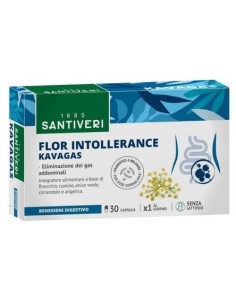 FLOR INTOLLERANCE KAVAGAS 30 CAPSULE