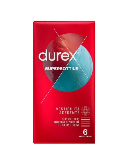 PROFILATTICO DUREX SUPERSOTTILE CLOSE FIT 6 PEZZI