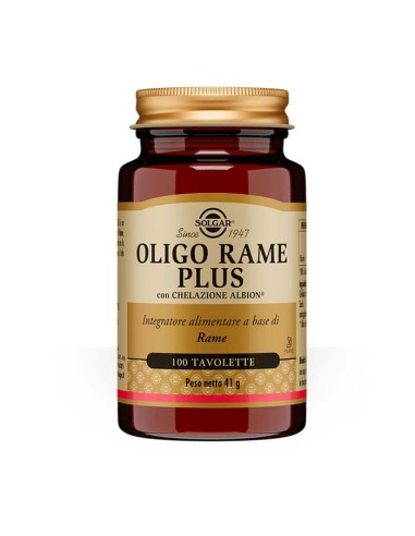 OLIGO RAME PLUS 100 COMPRESSE