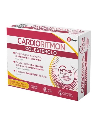 CARDIORITMON COLESTEROLO 30 CAPSULE
