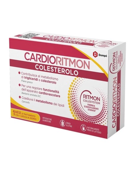 CARDIORITMON COLESTEROLO 30 CAPSULE