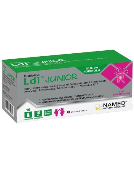DISBIOLINE LD1 JUNIOR 10 FLACONI DA 10 ML