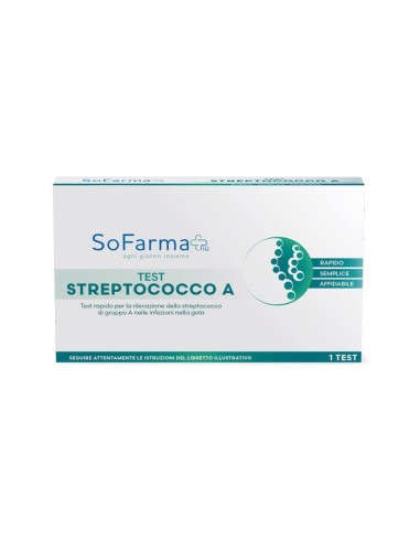 TEST RAPIDO AUTODIAGNOSTICO STREPTOCOCCO A SOFARMAPIU'