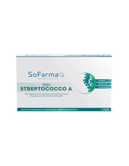 TEST RAPIDO AUTODIAGNOSTICO STREPTOCOCCO A SOFARMAPIU'