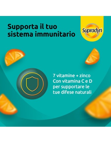 Supradyn Difese Gummy Integratore Difese Immunitarie, Vitamina C, Vitamina D e Zinco, 60 caramelle