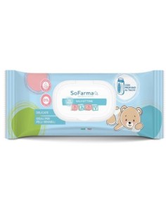 SALVIETTINE BABY TALCO 72 PEZZI SOFARMAPIU'
