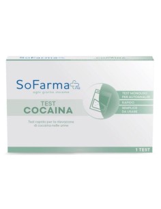 TEST AUTODIAGNOSTICO RAPIDO COCAINA SOFARMAPIU'