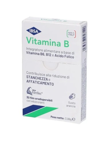 VITAMINA B IBSA 30 FILM ORALI