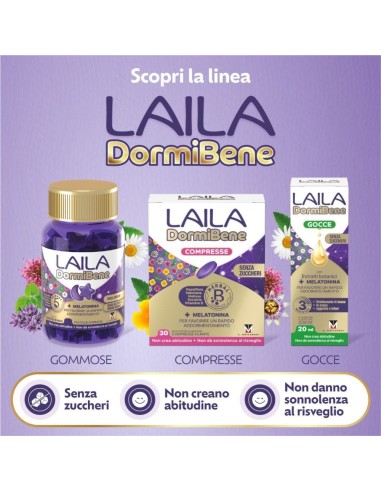 LAILA DORMIBENE 30 GOMMOSE