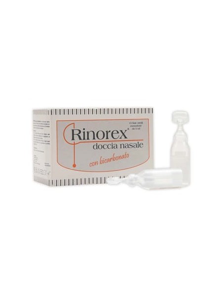 RINOREX DOCCIA AEROSOL BICARBONATO 15 FIALE 5 ML