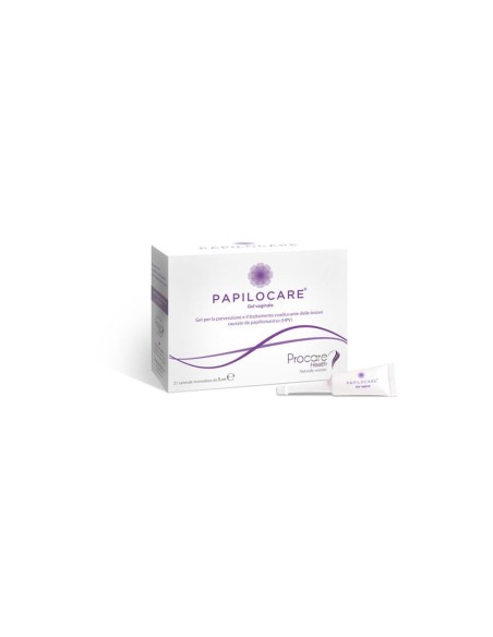 PAPILOCARE GEL VAGINALE 21 CANNULE MONODOSE X 5 ML