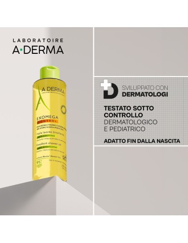 EXOMEGA CONTROL OLIO LAVANTE EMOLLIENTE 200 ML NUOVO PACK