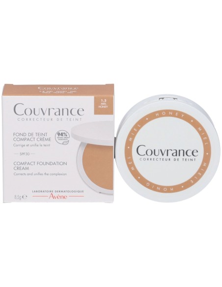 AVENE COUVRANCE FONDOTINTA COMPATTO MIELE