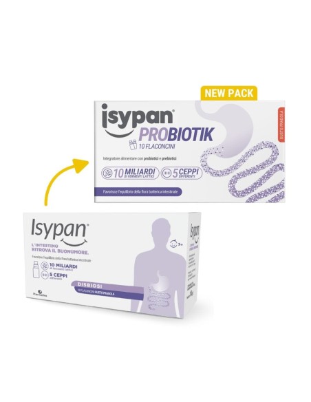ISYPAN DISBIOSI 10 FLACONCINI 10 ML