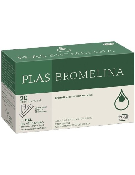 PLAS BROMELINA 20 STICK PACK