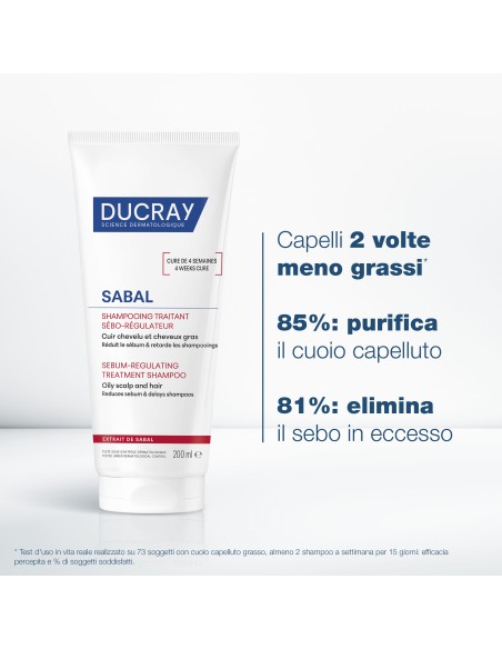 Sabal shampoo trattante sebo-regolatore 200ml