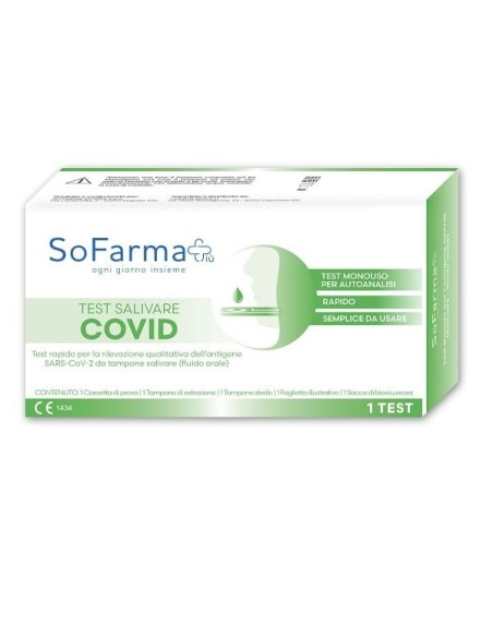TEST ANTIGENICO RAPIDO COVID-19 SALIVARE AUTODIAGNOSTICO DETERMINAZIONE QUALITATIVA ANTIGENI SARS-COV-2 IN CAMPIONI SALIVARI MED