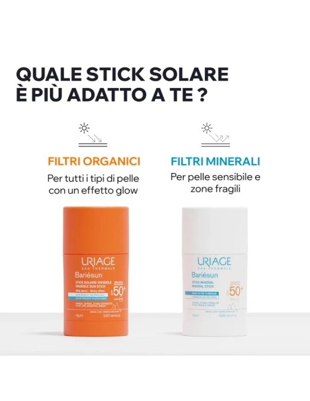 BARIESUN SPF50+ STICK SOLARE INVISIBILE 18 G