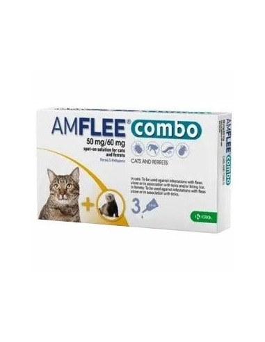 AMFLEE COMBO 3 pipette gatti/furetti