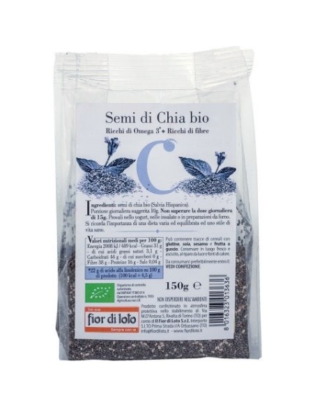 SEMI DI CHIA BIO 150 G