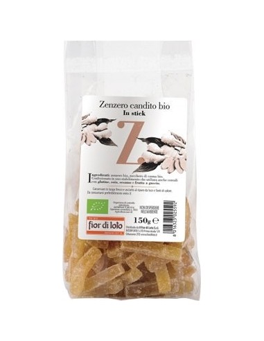 ZENZERO CANDITO STICK BIO 150 G