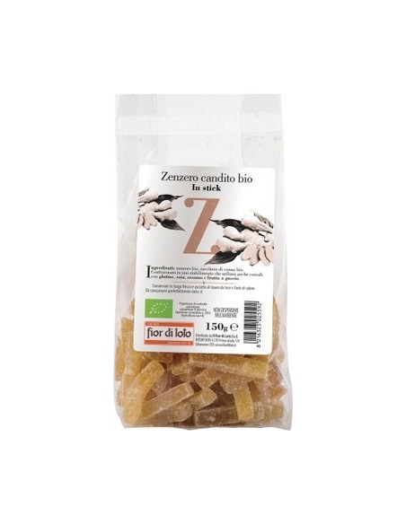 ZENZERO CANDITO STICK BIO 150 G