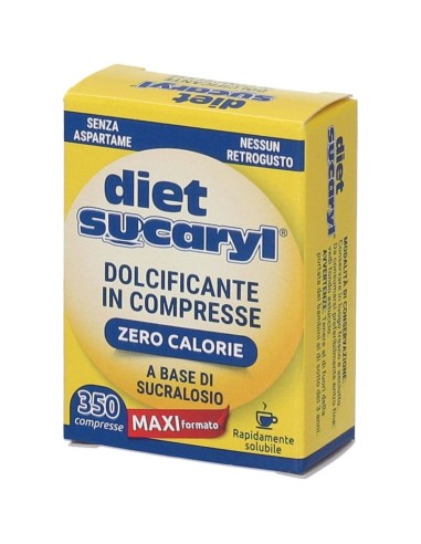 DIET SUCARYL 350 COMPRESSE