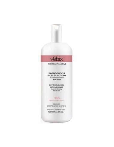 VEBIX PHYTAMIN ACTIVE BAGNODOCCIA FIORI DI COTONE 1000 ML