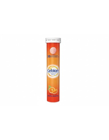 CEBION EFFERVESCENTE ARANCIA 20 COMPRESSE EFFERVESCENTI