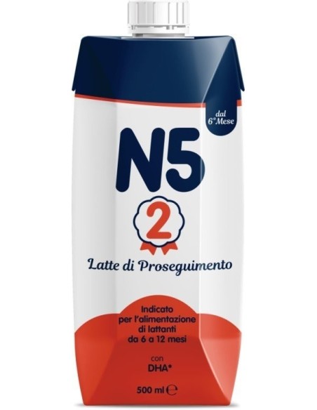 N5 2 LATTE DI PROSEGUIMENTO LIQUIDO 6-12 MESI 500 ML