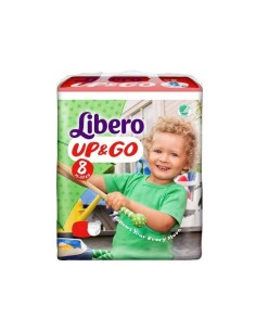 LIBERO UP&GO PANNOLINI 8 19-30 14 PEZZI