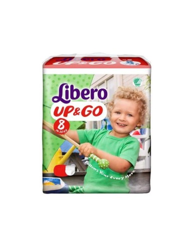 LIBERO UP&GO PANNOLINI 8 19-30 14 PEZZI