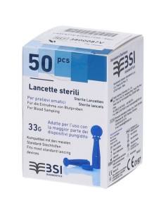 LANCETTE PUNGIDITO HUAHONG G33 50 PEZZI