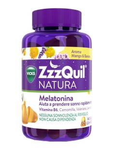 ZZZQUIL NATURA MANGO & BANANA 60 PASTIGLIE GOMMOSE